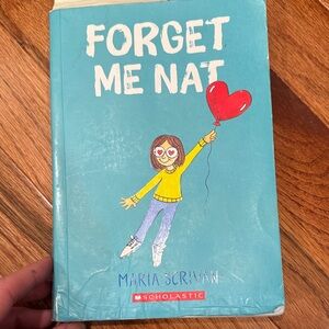 Scholastic Forget Me Nat Book with Blue and Red Cover